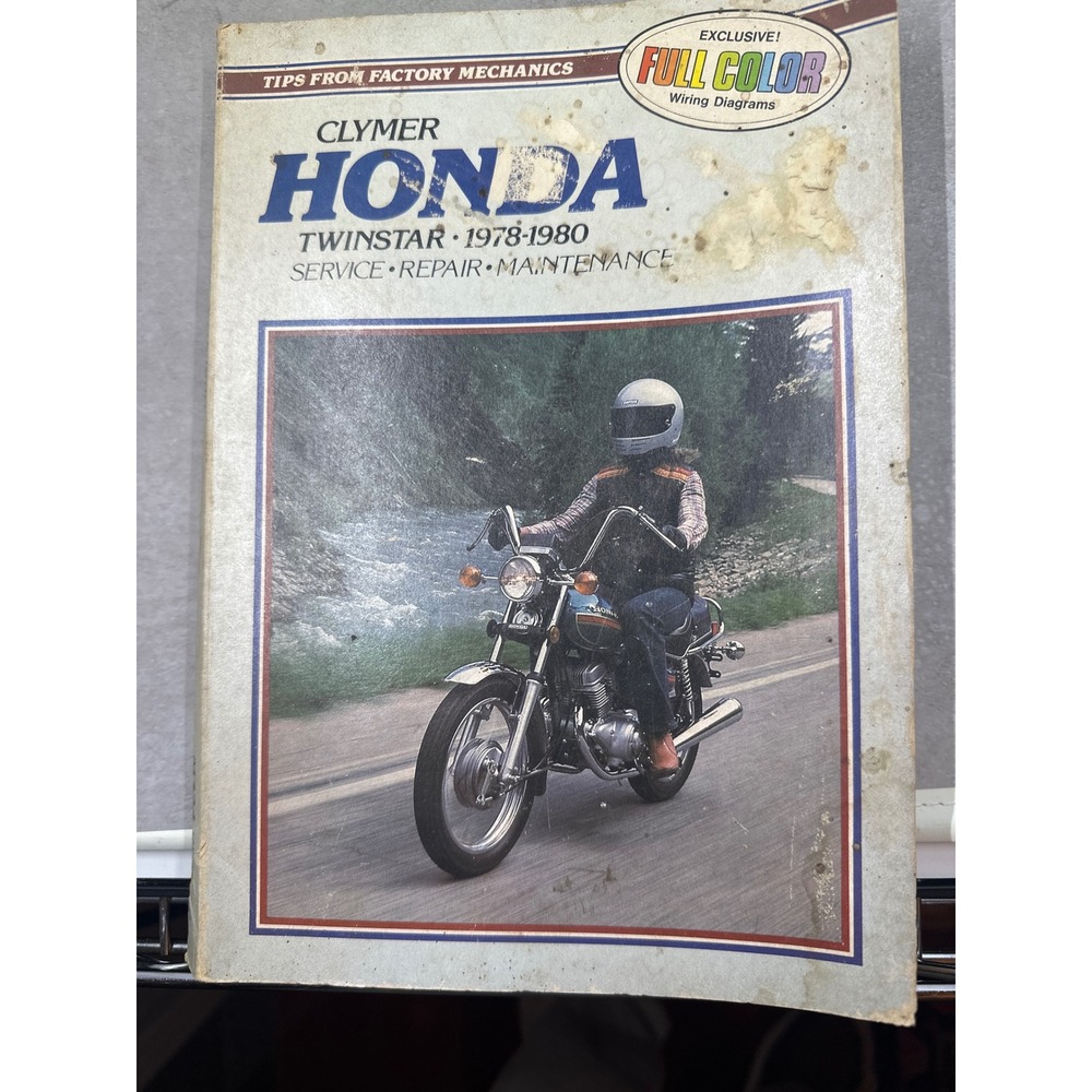 Clymer Honda Twinstar 1978-1980 Service Repair Manual CM185T CM200T 0892873256